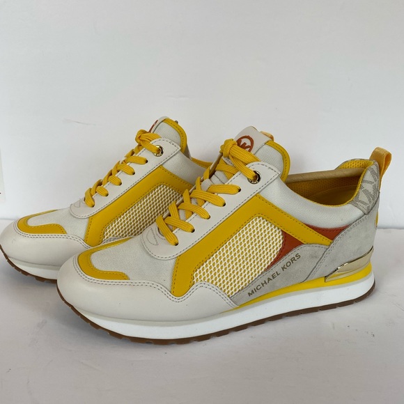 MICHAEL KORS Wilma Trainer Canvas sneaker Size:7.5 - Picture 7 of 12